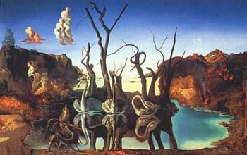 swans_reflected_in_elephants_1937